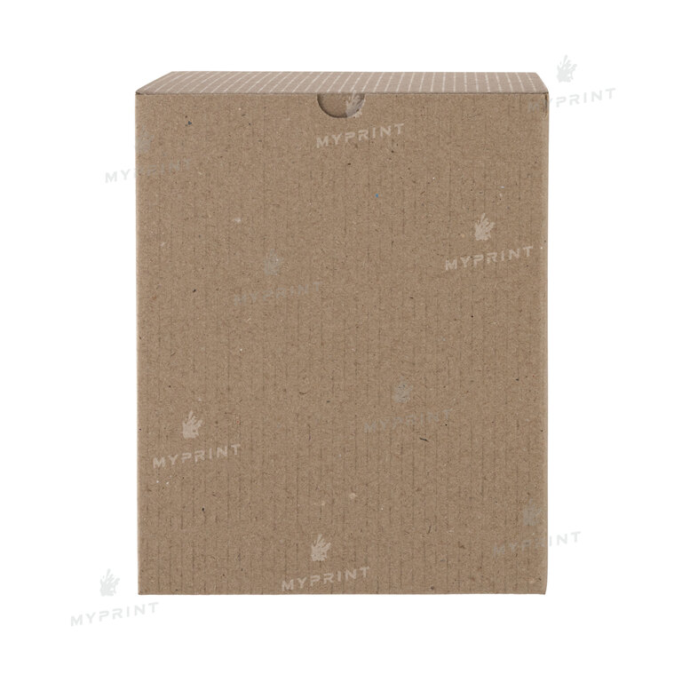 Коробочка для кружки латте 17 Oz (500 мл) бурая (10064)  Коробочка для кружки латте 17 Oz (500 мл) бурая (10064)