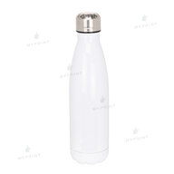 Thermal bottle for sublimation metallic white (500 ml) (6860) - фото 1 Thermal bottle for sublimation metallic white (500 ml) (6860) - фото 1 - Blanks for sublimation