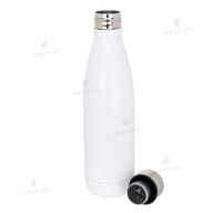 Thermal bottle for sublimation metallic white (500 ml) (6860) - фото 2 Thermal bottle for sublimation metallic white (500 ml) (6860) - фото 2 - Blanks for sublimation