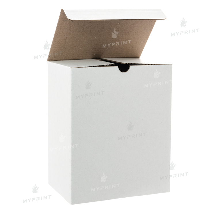 Коробочка для кружки латте 17 Oz (500 мл) белая (10123)  Коробочка для кружки латте 17 Oz (500 мл) белая (10123)