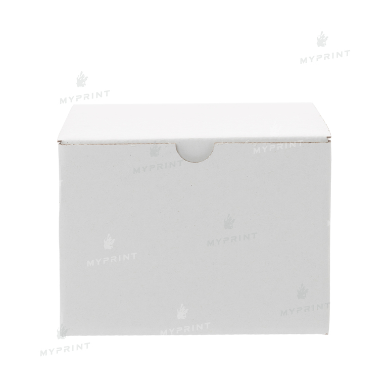 Коробочка для кружки 6 Oz (180 мл) белая (10122)  Коробочка для кружки 6 Oz (180 мл) белая (10122)