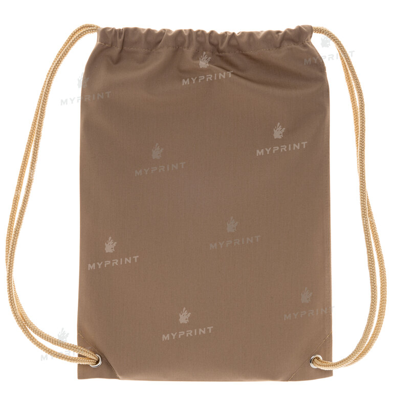 Рюкзак для сублимации бежевый 28*39 см (7257) 