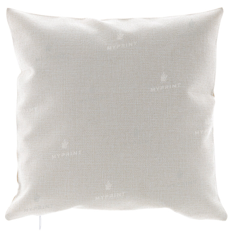 Подушка для сублимации льняная двусторонняя квадратная 40*40 см (7119)  Подушка для сублимации льняная двусторонняя квадратная 40*40 см (7119)