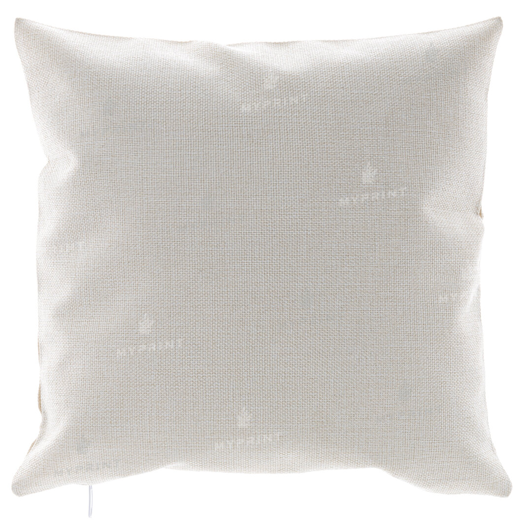 Pillow for sublimation linen two-sided square 40*40 cm (7119) - фото 1 Pillow for sublimation linen two-sided square 40*40 cm (7119) - фото 1 - Blanks for sublimation