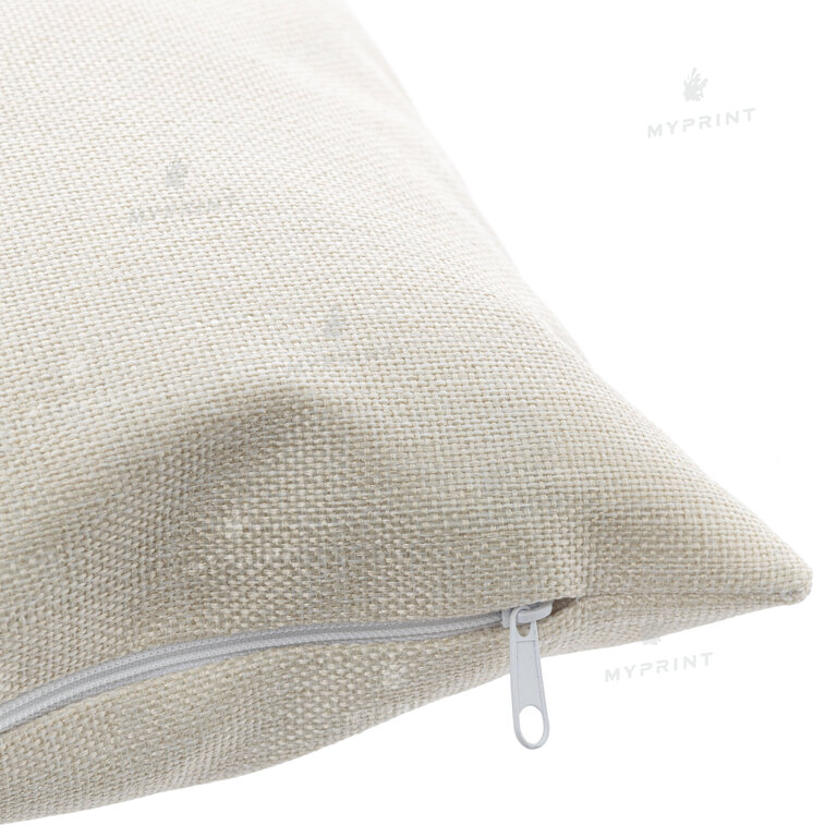 Подушка для сублимации льняная двусторонняя квадратная 40*40 см (7119)  Подушка для сублимации льняная двусторонняя квадратная 40*40 см (7119)