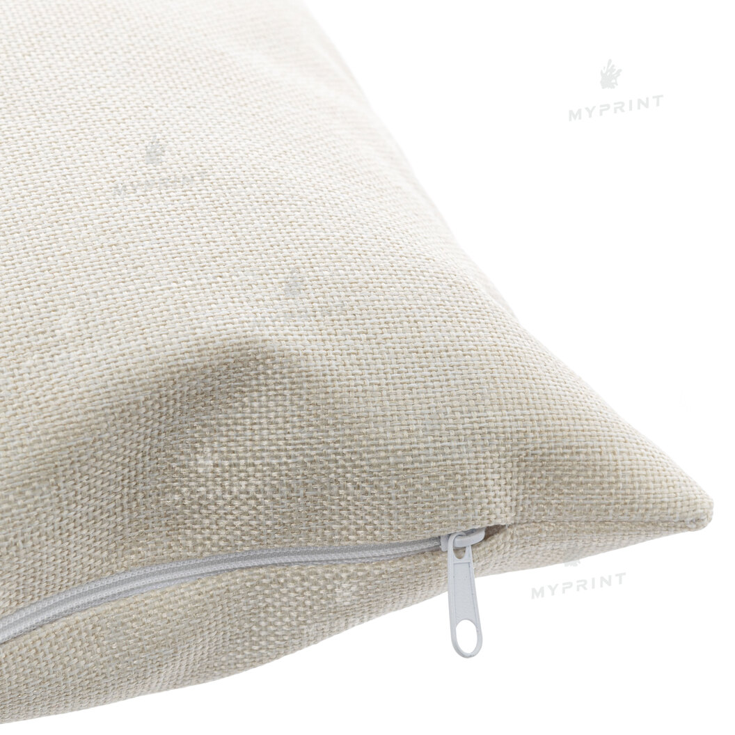 Pillow for sublimation linen two-sided square 40*40 cm (7119) - фото 2 Pillow for sublimation linen two-sided square 40*40 cm (7119) - фото 2 - Blanks for sublimation