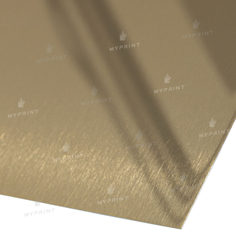 Metal for sublimation rubbed gold 20*30.5 cm (3729)  Metal for sublimation rubbed gold 20*30.5 cm (3729)
