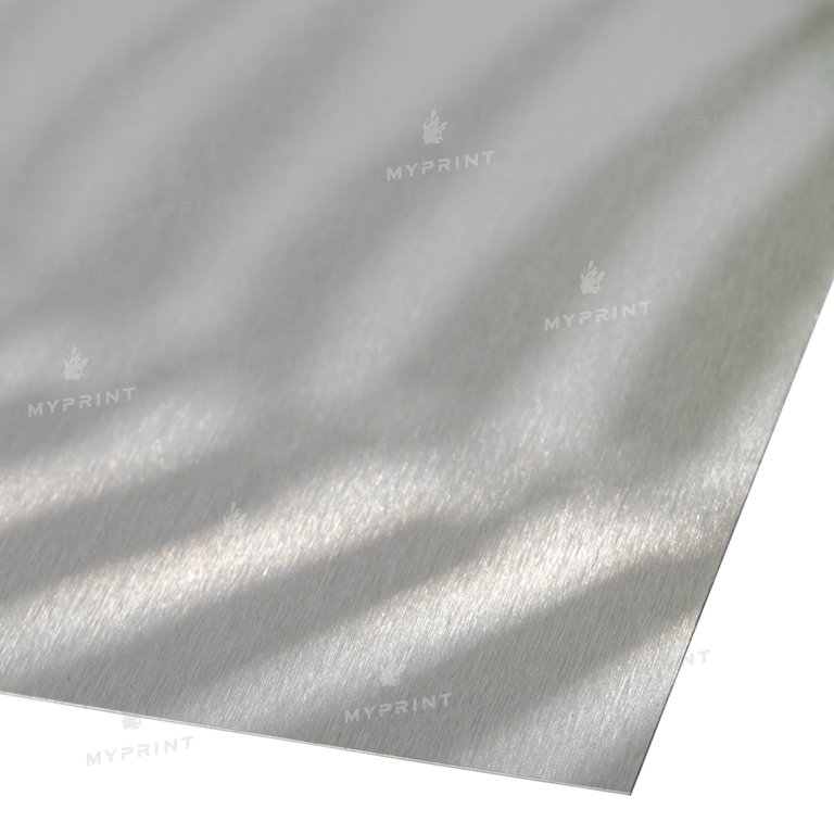 Metal for sublimation rubbed silver 61*30.5 cm (3725)  Metal for sublimation rubbed silver 61*30.5 cm (3725)