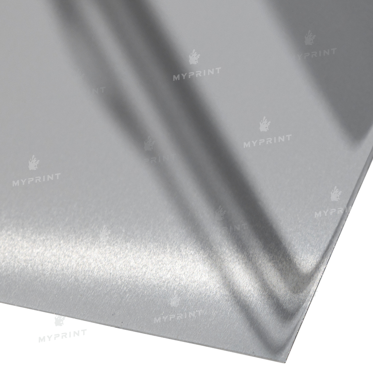 Metal for sublimation two-sided silver 60*30 cm (6723)  Metal for sublimation two-sided silver 60*30 cm (6723)