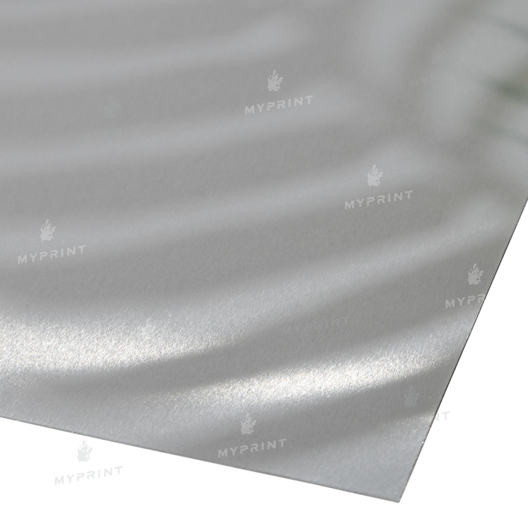 Metal for sublimation two-sided silver 60*30 cm (6723)  Metal for sublimation two-sided silver 60*30 cm (6723)