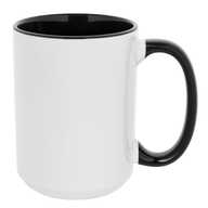 Sublimation Cup Color Inside with Color Handle Black 15 Oz (425 ml) (6826) - фото 1 Sublimation Cup Color Inside with Color Handle Black 15 Oz (425 ml) (6826) - фото 1 - Blanks for sublimation