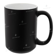 Chameleon Matte Black Sublimation Mug 15 Oz (425 ml) (10169) - фото 1 Chameleon Matte Black Sublimation Mug 15 Oz (425 ml) (10169) - фото 1 - Blanks for sublimation