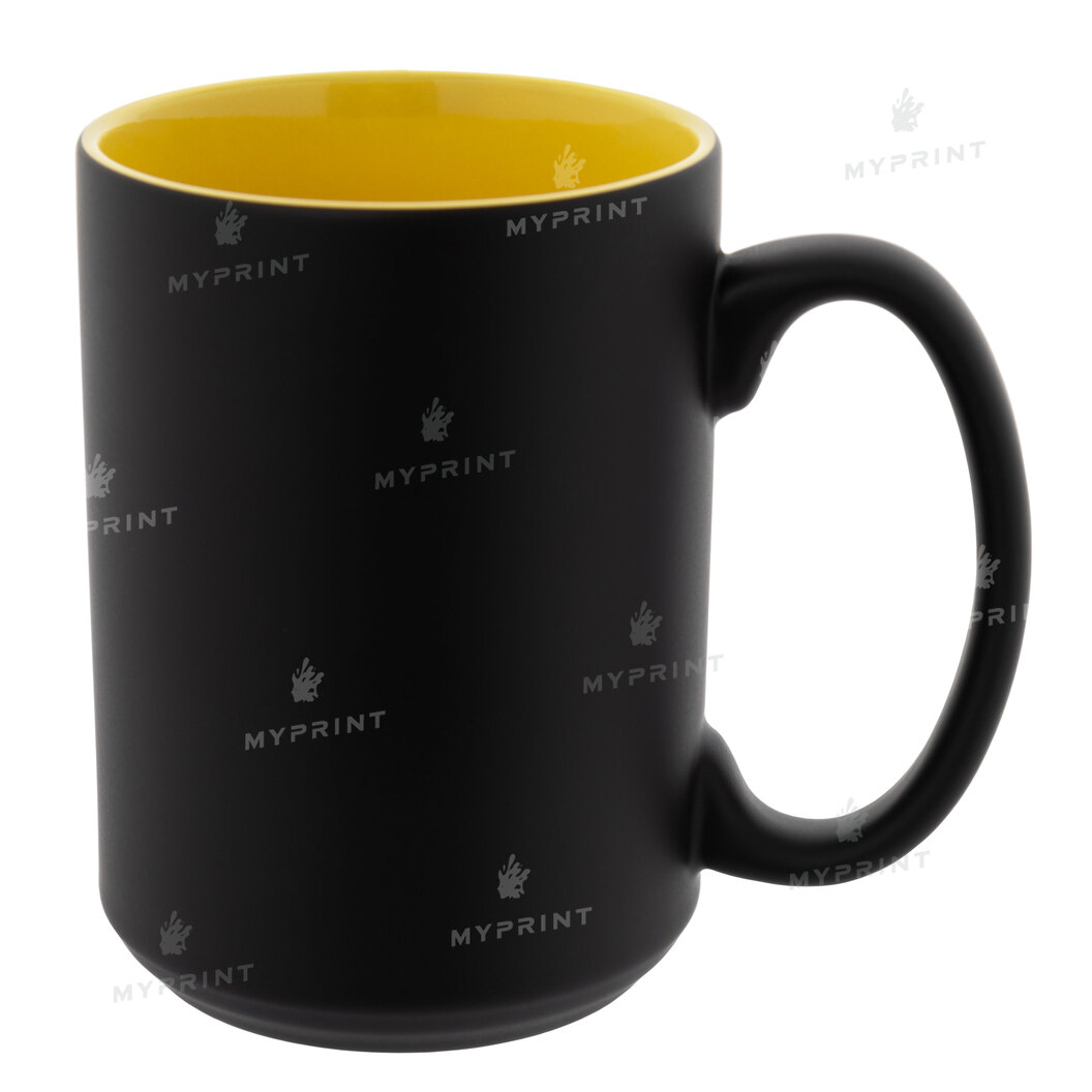 Кружка для сублимации хамелеон матовая внутри желтая 15 Oz (425 мл) (10172) - фото 1 Кружка для сублимации хамелеон матовая внутри желтая 15 Oz (425 мл) (10172) - фото 1 - Заготовки для сублимации