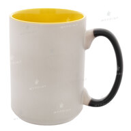 Кружка для сублимации хамелеон матовая внутри желтая 15 Oz (425 мл) (10172) - фото 2 Кружка для сублимации хамелеон матовая внутри желтая 15 Oz (425 мл) (10172) - фото 2 - Заготовки для сублимации