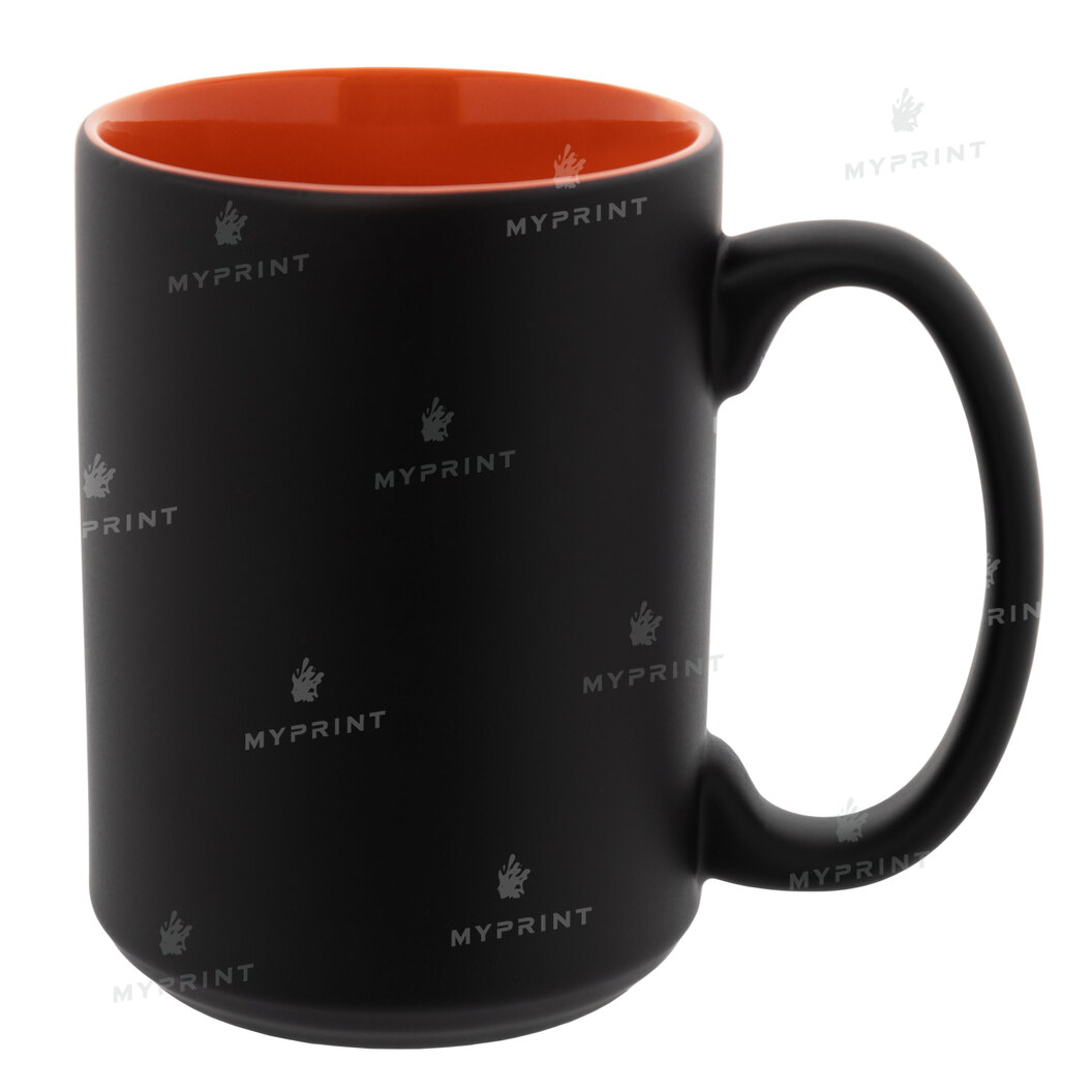 Кружка для сублимации хамелеон матовая внутри оранжевая 15 Oz (425 мл) (10175) - фото 1 Кружка для сублимации хамелеон матовая внутри оранжевая 15 Oz (425 мл) (10175) - фото 1 - Заготовки для сублимации