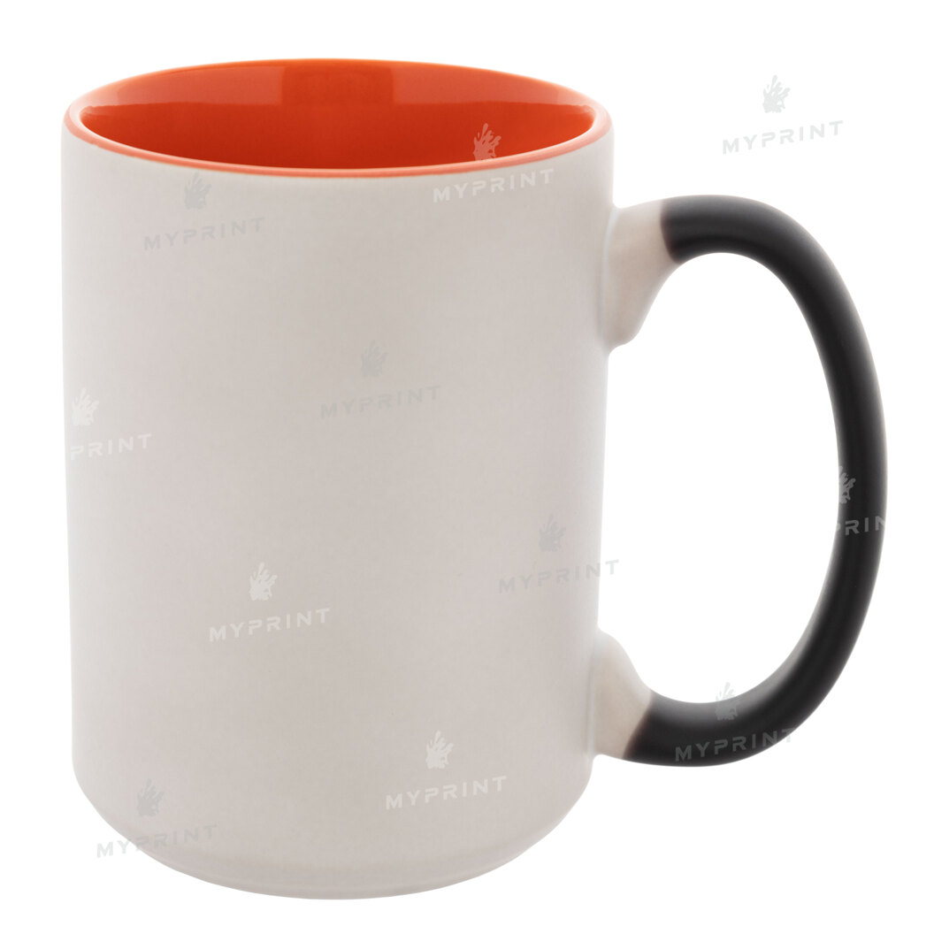 Кружка для сублимации хамелеон матовая внутри оранжевая 15 Oz (425 мл) (10175) - фото 2 Кружка для сублимации хамелеон матовая внутри оранжевая 15 Oz (425 мл) (10175) - фото 2 - Заготовки для сублимации