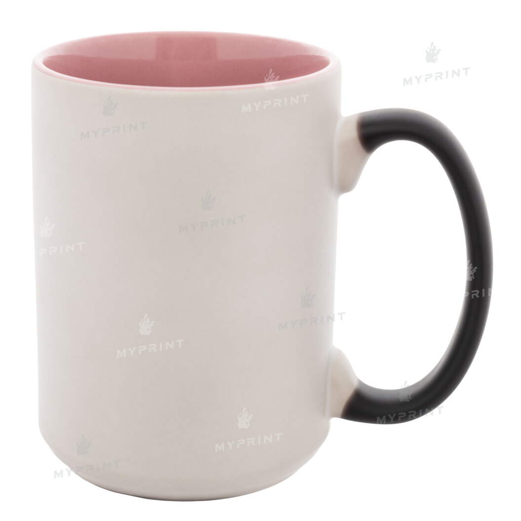 Кружка для сублимации хамелеон матовая внутри розовая 15 Oz (425 мл) (10176) - фото 2 Кружка для сублимации хамелеон матовая внутри розовая 15 Oz (425 мл) (10176) - фото 2 - Заготовки для сублимации