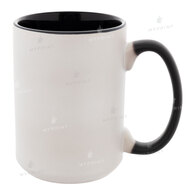 Кружка для сублимации хамелеон матовая внутри черная 15 Oz (425 мл) (10180) - фото 2 Кружка для сублимации хамелеон матовая внутри черная 15 Oz (425 мл) (10180) - фото 2 - Заготовки для сублимации