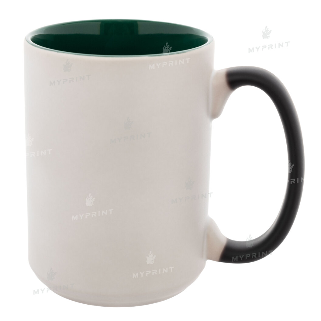 Кружка для сублимации хамелеон матовая внутри зеленая 15 Oz (425 мл) (10173) - фото 2 Кружка для сублимации хамелеон матовая внутри зеленая 15 Oz (425 мл) (10173) - фото 2 - Заготовки для сублимации