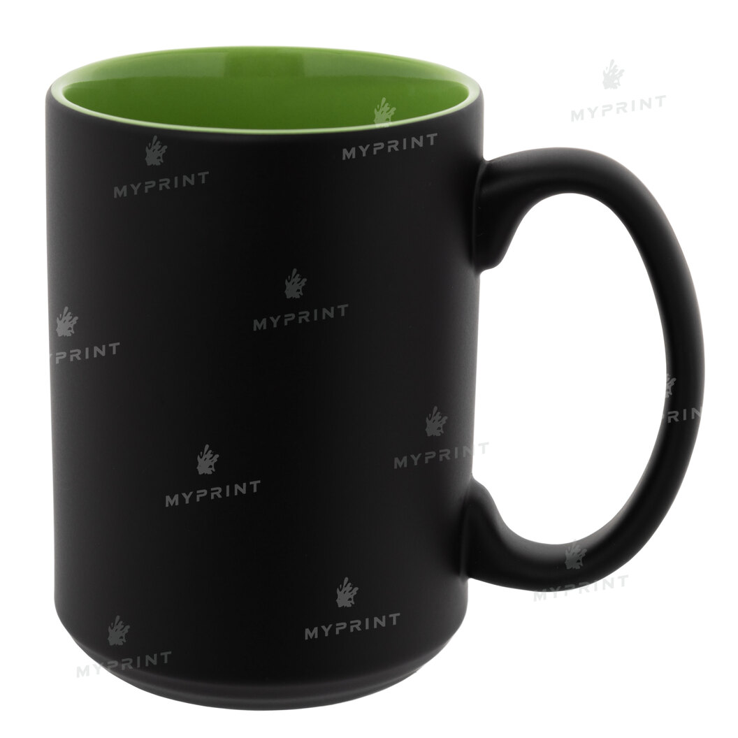 Кружка для сублимации хамелеон матовая внутри салатовая 15 Oz (425 мл) (10177) - фото 1 Кружка для сублимации хамелеон матовая внутри салатовая 15 Oz (425 мл) (10177) - фото 1 - Заготовки для сублимации
