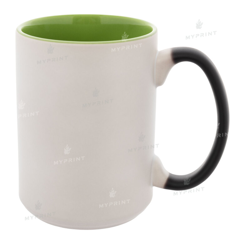 Кружка для сублимации хамелеон матовая внутри салатовая 15 Oz (425 мл) (10177)  Кружка для сублимации хамелеон матовая внутри салатовая 15 Oz (425 мл) (10177)