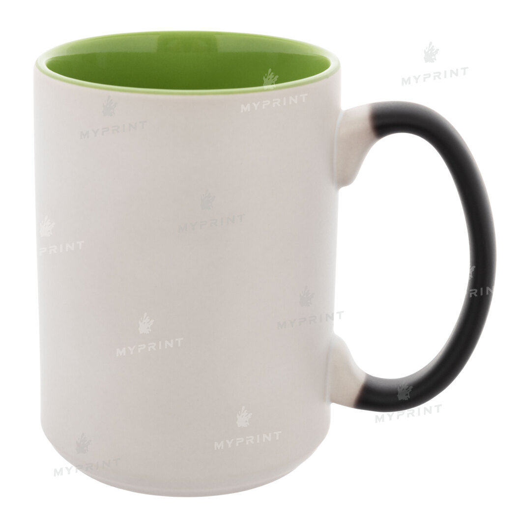 Кружка для сублимации хамелеон матовая внутри салатовая 15 Oz (425 мл) (10177) - фото 2 Кружка для сублимации хамелеон матовая внутри салатовая 15 Oz (425 мл) (10177) - фото 2 - Заготовки для сублимации