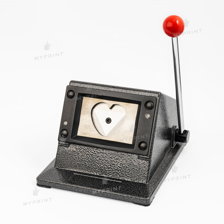 Висічка серце 39*45 мм (9877) 