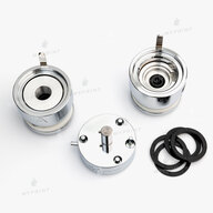 Змінна насадка до станка для значків d = 44 мм (0076) - фото 2 Змінна насадка до станка для значків d = 44 мм (0076) - фото 2 - Обладнання і заготовки для значків магнітів брелоків