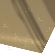 Sublimation Metal for Outdoor Use Glossy Light Gold 20*30.5cm Thickness 0.55mm (10210) - фото 1 Sublimation Metal for Outdoor Use Glossy Light Gold 20*30.5cm Thickness 0.55mm (10210) - фото 1 - Blanks for sublimation