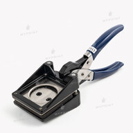 Hand-cut d = 32 mm (6282) - фото 1 Hand-cut d = 32 mm (6282) - фото 1 - Equipment and blanks for badges magnets key rings