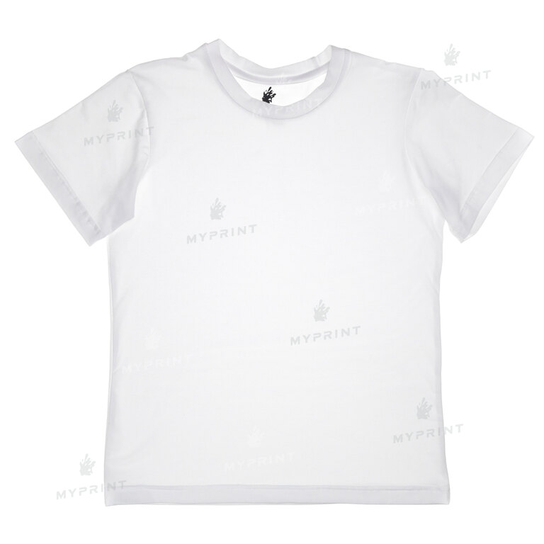 Two-layer sublimation T-shirt for children 200 g/m², white, 140 (9720) 