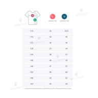 Two-layer sublimation T-shirt for children 200 g/m², white, 140 (9720) - фото 2 - Blanks for sublimation