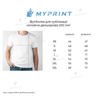 T-shirt for sublimation men's two-layer 200 g/m², white, XXL (8063) - фото 3 T-shirt for sublimation men's two-layer 200 g/m², white, XXL (8063) - фото 3 - Blanks for sublimation