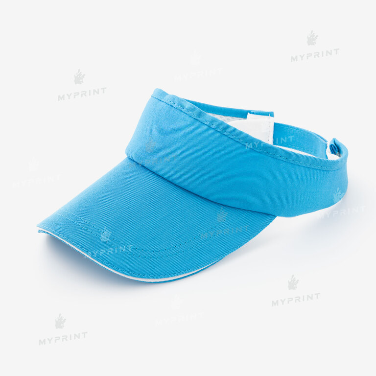 Cap visor for sublimation unisex blue (10240)  Cap visor for sublimation unisex blue (10240)