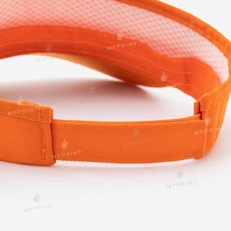 Cap visor unisex orange (10241) 