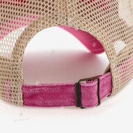 Six-piece cap cotton Vintage with mesh worn pink (10238) - фото 2 Six-piece cap cotton Vintage with mesh worn pink (10238) - фото 2 - Blanks for sublimation