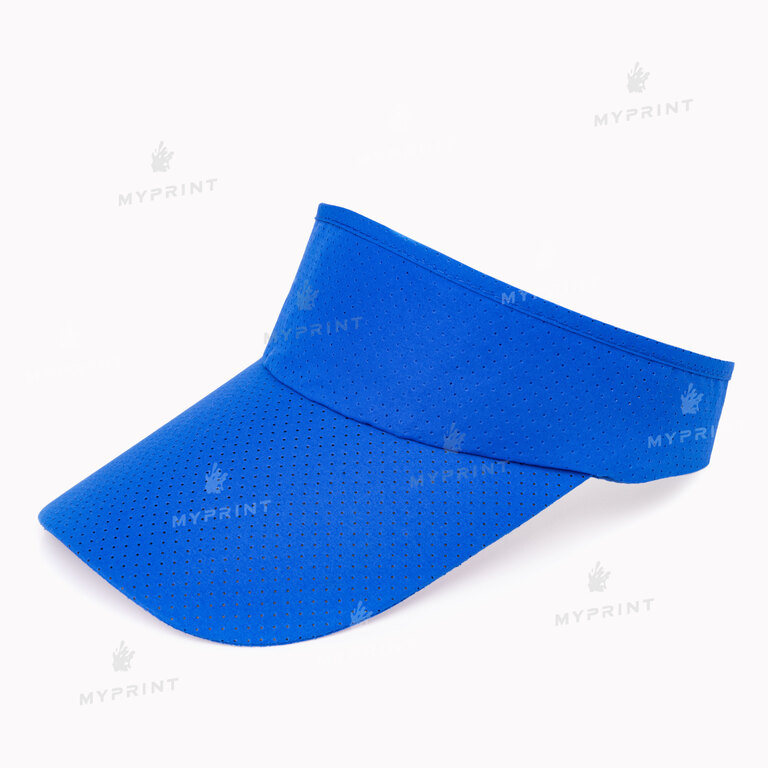 Unisex for sublimation perforated medium blue visor (10305)  Unisex for sublimation perforated medium blue visor (10305)