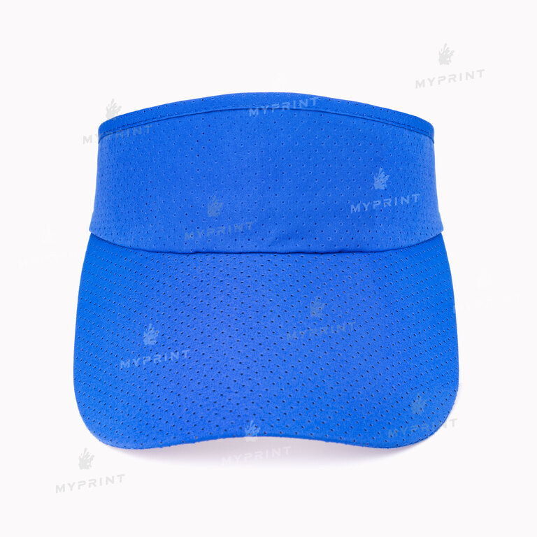 Unisex for sublimation perforated medium blue visor (10305)  Unisex for sublimation perforated medium blue visor (10305)