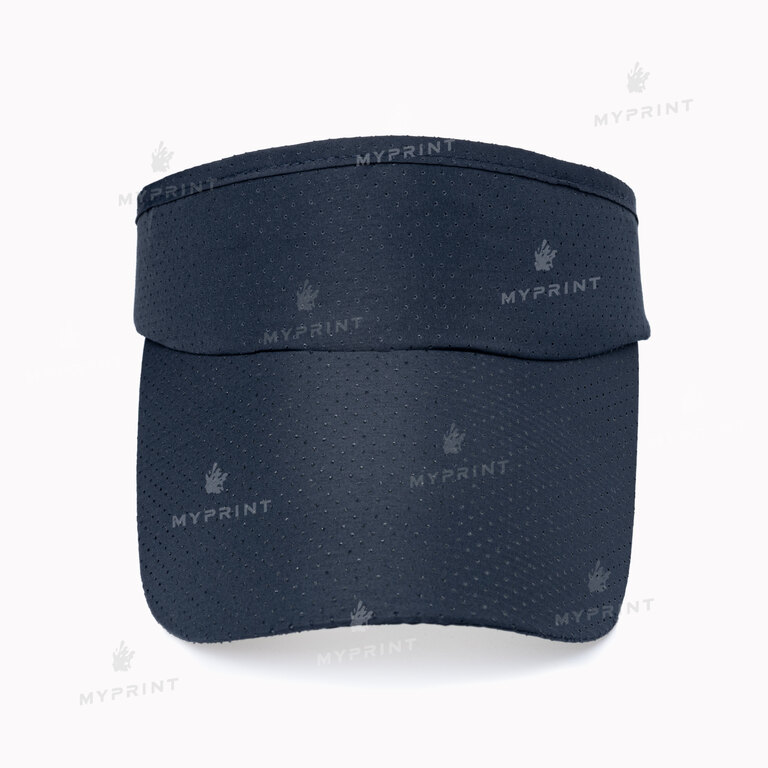 Unisex perforated dark blue visor (10306)  Unisex perforated dark blue visor (10306)