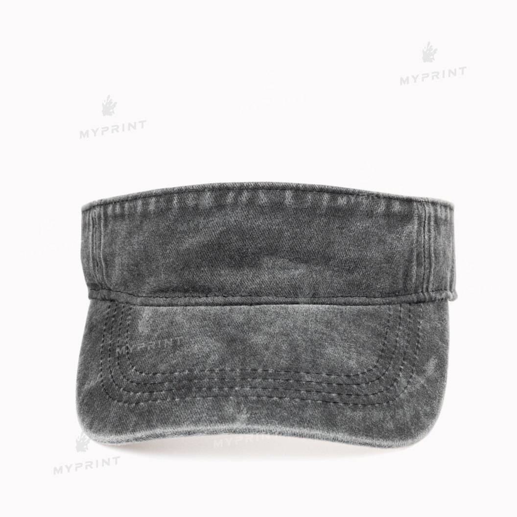 Кепка козырек унисекс хлопок Vintage потертая черная (10268) - фото 2 Кепка козырек унисекс хлопок Vintage потертая черная (10268) - фото 2 - Заготовки для сублимации