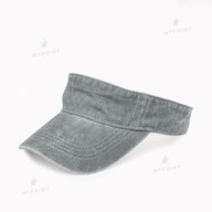 Кепка козырек унисекс хлопок Vintage потертая светло-серая (10270) - фото 1 Кепка козырек унисекс хлопок Vintage потертая светло-серая (10270) - фото 1 - Заготовки для сублимации