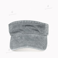 Кепка козырек унисекс хлопок Vintage потертая светло-серая (10270) - фото 2 Кепка козырек унисекс хлопок Vintage потертая светло-серая (10270) - фото 2 - Заготовки для сублимации