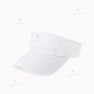 Кепка козырек унисекс хлопок Vintage белая (10271) - фото 1 Кепка козырек унисекс хлопок Vintage белая (10271) - фото 1 - Заготовки для сублимации