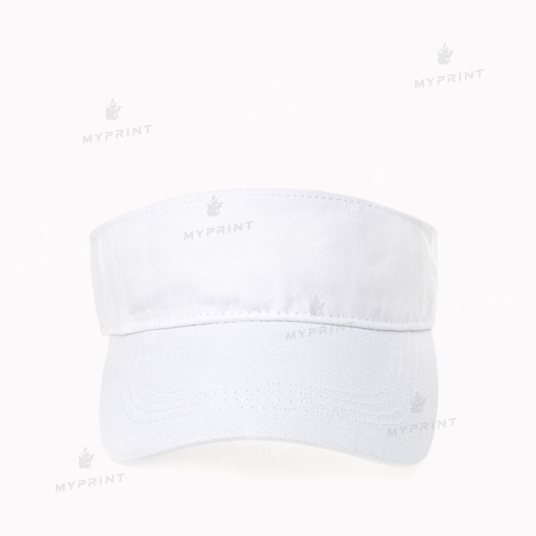 Кепка козырек унисекс хлопок Vintage белая (10271) - фото 2 Кепка козырек унисекс хлопок Vintage белая (10271) - фото 2 - Заготовки для сублимации