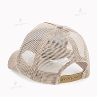 Five-blade cap with mesh cotton, beige (10360) - фото 3 Five-blade cap with mesh cotton, beige (10360) - фото 3 - Blanks for sublimation