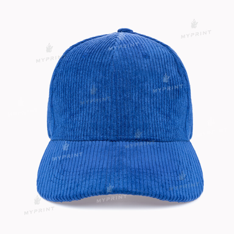 Кепка шестиклинка вельветова синя (10275) Кепка шестиклинка вельветова синя (10275)