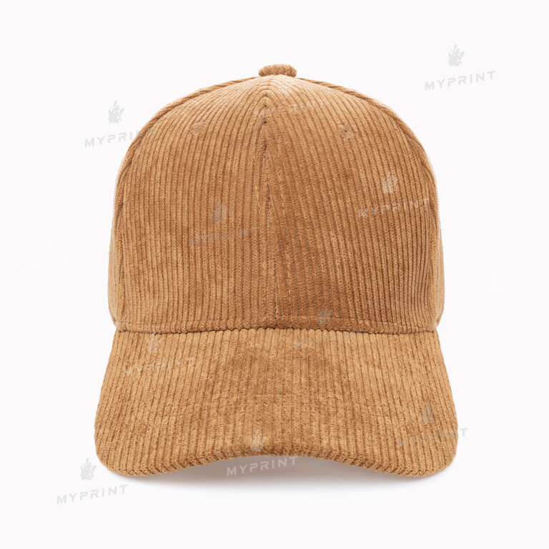 Corduroy orange six-bladed cap (10280)  Corduroy orange six-bladed cap (10280)