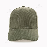 Кепка шестиклинка вельветова хакі (10282) - фото 2 Кепка шестиклинка вельветова хакі (10282) - фото 2 - Заготовки для сублімації