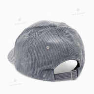 Кепка шестиклинка вельветова сіра (10279) - фото 3 Кепка шестиклинка вельветова сіра (10279) - фото 3 - Заготовки для сублімації