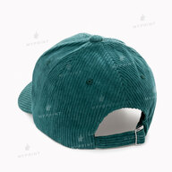 Кепка шестиклинка вельветова зелена (10278) - фото 3 Кепка шестиклинка вельветова зелена (10278) - фото 3 - Заготовки для сублімації